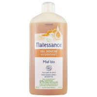 NATESSANCE Gel douche Hydratant Miel Bio 500 mL-15736