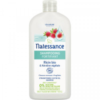 NATESSANCE Shampooing fortifiant Ricin bio et kératine végétale 500 ml-15753