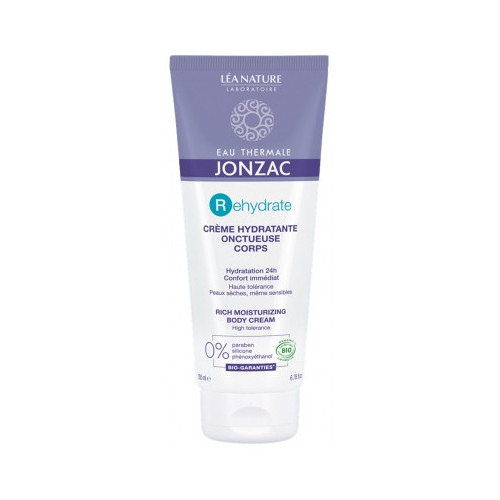 JONZAC Rehydrate crème onctueuse corps bio 200ml-15932