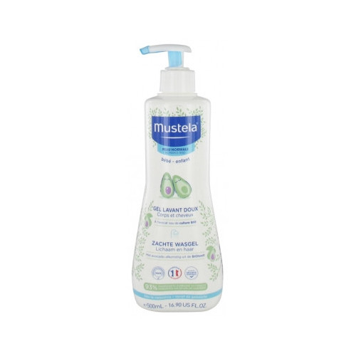 MUSTELA Gel Lavant Doux à l'Avocat 500 ml-15935