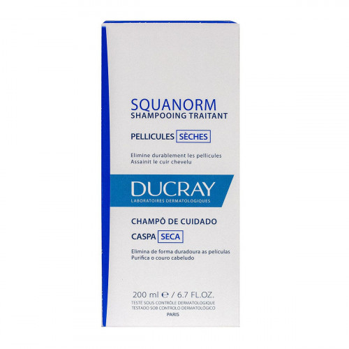 DUCRAY Squanorm shampooing traitant antipelliculaire 200ml-15936 DUCRAY Squanorm shampooing traitant antipelliculaire 200ml-15936