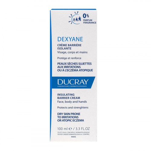 DUCRAY Dexyane crème barrière isolante peau sèche 100ml-15950 DUCRAY Dexyane crème barrière isolante peau sèche 100ml-15950
