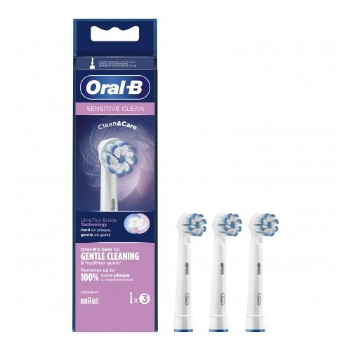 ORAL B Oral-B Sensitive Clean 3 Brossettes-15954 ORAL B Oral-B Sensitive Clean 3 Brossettes-15954