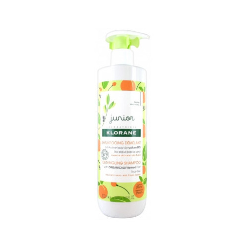 KLORANE Junior shampooing démêlant pêche 500ml-16051 KLORANE Junior shampooing démêlant pêche 500ml-16051