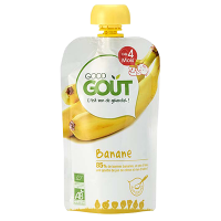 Good Goût Gourde de Fruits BIO Pomme Coing - 120g - Pharmacie en ligne