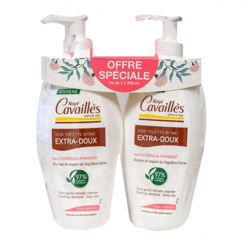 ROGE CAVAILLES Soin toilette intime calendula apaisant 2x250ml-16066