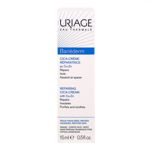 URIAGE Bariéderm Cica-crème réparatrice 15ml-16076