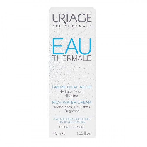 URIAGE Crème d'eau riche 40ml-16087 URIAGE Crème d'eau riche 40ml-16087