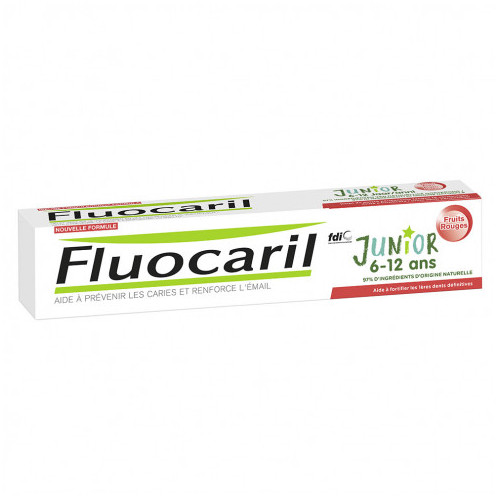 FLUOCARIL Junior 6-12 ans dentifrice fruits rouges 75ml-16144