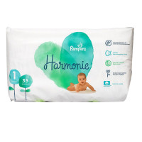 PAMPERS Harmonie 35 couches 2-5kg taille 1-16172