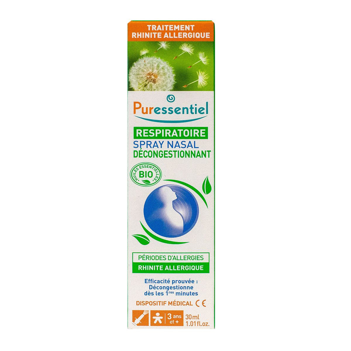 Puressentiel Spray Nasal Allergies 30ml - Soulage et Dégage