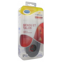 SCHOLL Expertsupport 2 semelles anti-douleur genou et talon 37-39,5-16189