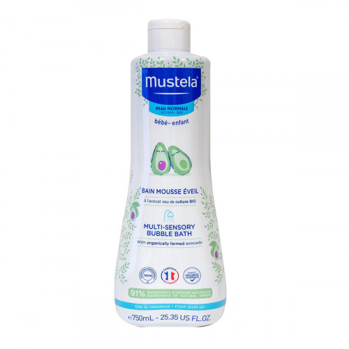 MUSTELA Bébé-enfant bain mousse éveil à l'avocat 750ml-16326