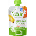 GOOD GOUT Brassé Végétal Lait de Coco Mangue Banane Passion dès 6 Mois Bio 90 g-16335