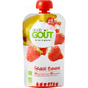 GOOD GOUT Fraise Banane dès 4 Mois Bio 120 g-16349