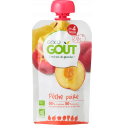 GOOD GOUT Pêche Poire dès 4 Mois Bio 120 g-16365