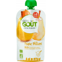 GOOD GOUT Poire Williams dès 4 Mois Bio 120 g-16367