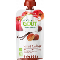 GOOD GOUT Pomme Châtaigne dès 4 Mois Bio 120 g-16371