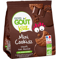 GOOD GOUT Kidz Mini Cookidz Nappés Tout Chocolat Bio 115 g-16391
