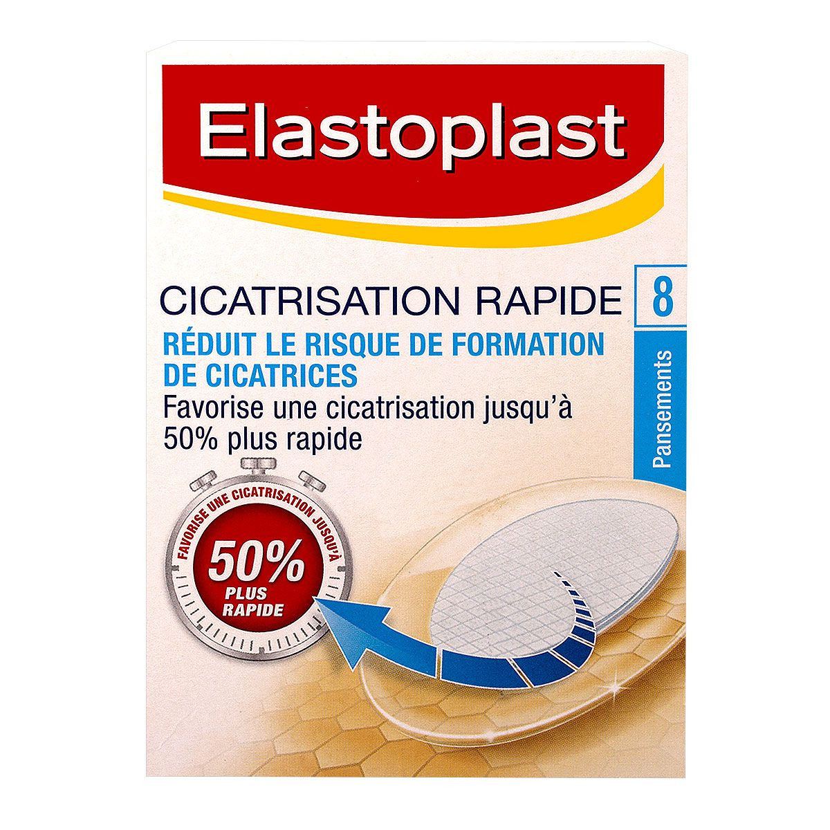 Elastoplast Pansements Rapides 8pcs - Protection et Cicatrisation