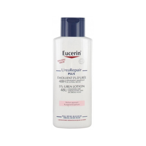 EUCERIN UreaRepair PLUS Émollient 5% d'Urée Parfum Apaisant 250 ml-16553 EUCERIN UreaRepair PLUS Émollient 5% d'Urée Parfum Apaisant 250 ml-16553