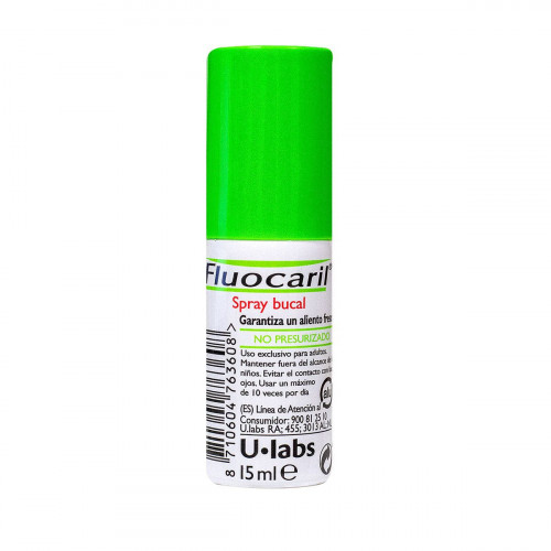 Fluocaril Spray Buccal 15ml - Haleine Fraîche Instantanée - Pharma360