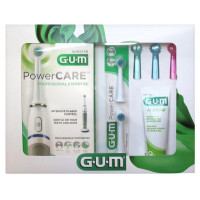GUM Power Care Brosse à Dents Electrique Rechargeable + Accessoires-16628