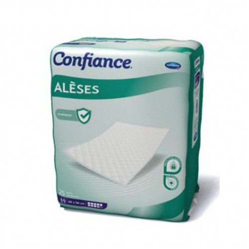 HARTMANN Aleses Protections absorbantes jetables x25 Confiance Hartmann - NIVEAU 3 60x90CM-16631