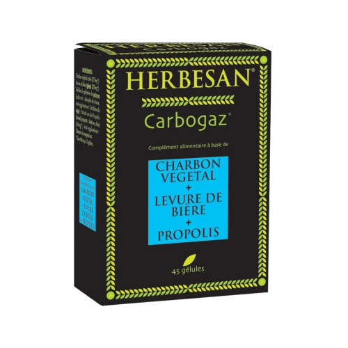 HERBESAN Carbogaz 45 Gélules-16632 HERBESAN Carbogaz 45 Gélules-16632