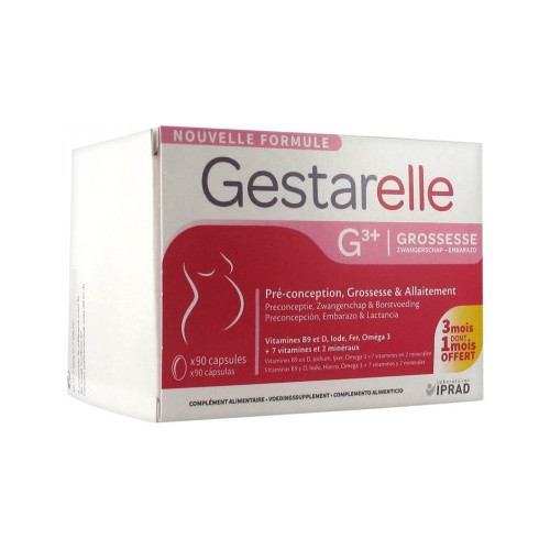 IPRAD Gestarelle G3+ Grossesse 90 Capsules-16643 IPRAD Gestarelle G3+ Grossesse 90 Capsules-16643