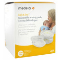 MEDELA Safe & Dry Coussinets d'Allaitement à Usage Unique 60 Coussinets-16683