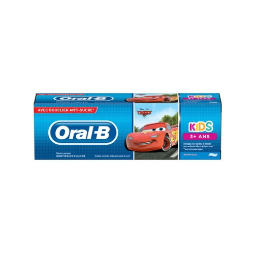 ORAL B Kids Dentifrice Fluoré Sans Sucre 3 Ans et + 75 ml-16709 ORAL B Kids Dentifrice Fluoré Sans Sucre 3 Ans et + 75 ml-16709
