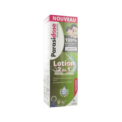 PARASIDOSE Poux-Lentes Lotion 2en1 100 ml + 1 Peigne-16718 PARASIDOSE Poux-Lentes Lotion 2en1 100 ml + 1 Peigne-16718