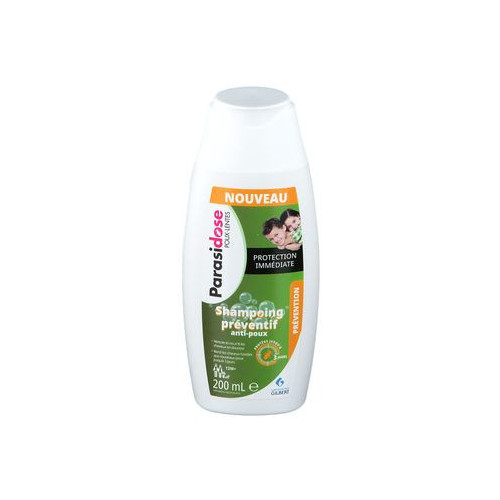 PARASIDOSE Parasidose Shampoing préventif anti-poux 200 mL-16719 PARASIDOSE Parasidose Shampoing préventif anti-poux 200 mL-16719