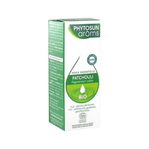 PHYTOSUN AROMS Huile Essentielle Patchouli (Pogostemon cablin) Bio 5 ml-16733 PHYTOSUN AROMS Huile Essentielle Patchouli (Pogostemon cablin) Bio 5 ml-16733