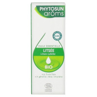 PHYTOSUN AROMS Huile Essentielle Litsée (Litsea cubeba) Bio 10 ml-16735
