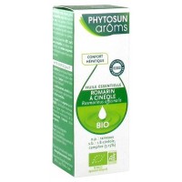 PHYTOSUN AROMS Huile Essentielle Romarin à Cinéole (Rosmarinus officinalis) Bio 10 ml-16737