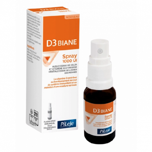 PILEJE D3 Biane Vitamine D 1000UI Spray 20 ml-16744