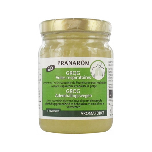 PRANAROM Aromaforce Grog Voies Repiratoires Bio 140 g-16749