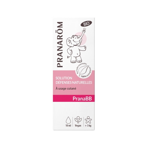 PRANAROM PranaBB Solution Défenses Naturelles Bio 10 ml-16750 PRANAROM PranaBB Solution Défenses Naturelles Bio 10 ml-16750