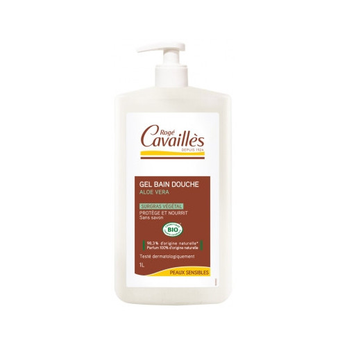 Gel Bain Douche Aloe Vera Bio 1 Litre Gel Bain Douche Aloe Vera Bio 1 Litre