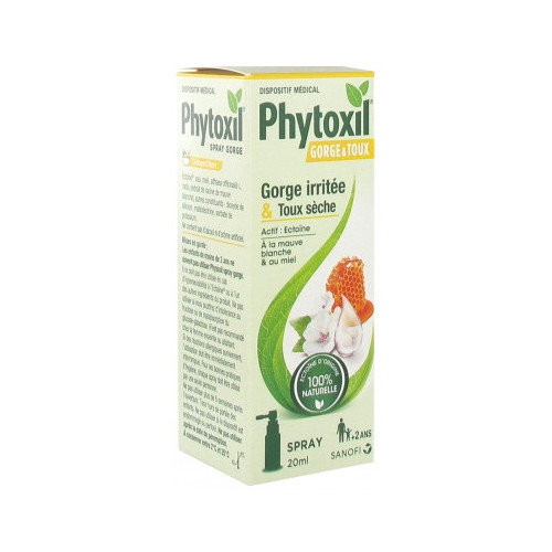 SANOFI Phytoxil Gorge et Toux Spray 20 ml-16772 SANOFI Phytoxil Gorge et Toux Spray 20 ml-16772