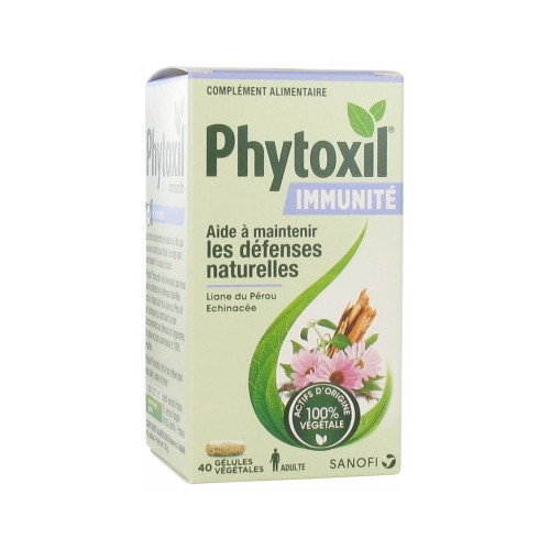 SANOFI Phytoxil Immunité 40 Gélules Végétales-16777