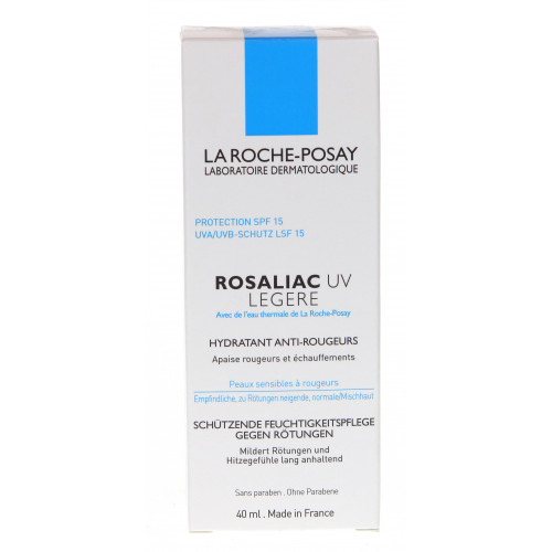 La Roche Posay Rosaliac UV Légère 40ml - Soin Anti-Rougeurs Hydratant
