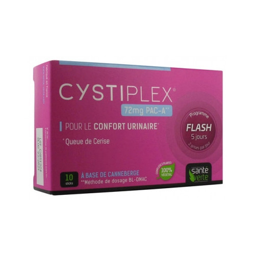 SANTE VERTE Cystiplex 10 Sticks-16780