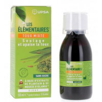 UPSA Sirop toux mixte sans sucre Les Elémentaires UPSA - flacon de 120ml-16796