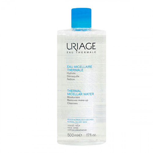 URIAGE Eau micellaire peaux normales à sèches 500ml-16814 URIAGE Eau micellaire peaux normales à sèches 500ml-16814