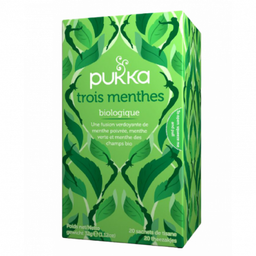 PUKKA Thé Trois Menthes Bio, 20 sachets-16872