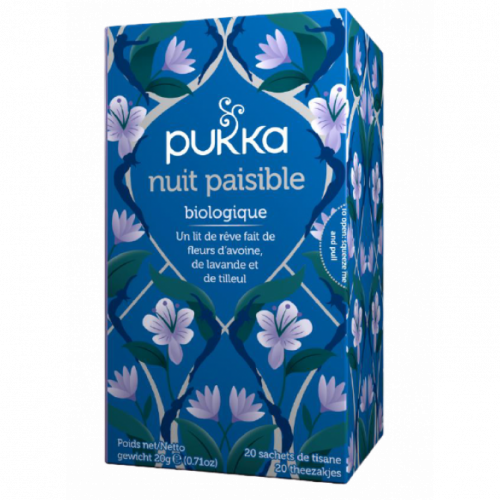 PUKKA Tisane Nuit Paisible Bio, 20 sachets-16876