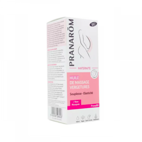 PRANAROM PranaBB Huile Massage Vergetures BIO 100mL - Anti-Vergetures PRANAROM PranaBB Huile Massage Vergetures BIO 100mL - Anti-Vergetures